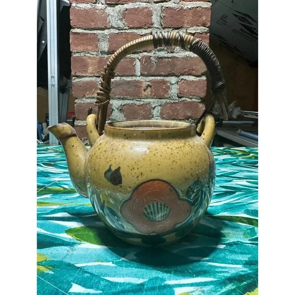 Vintage Floral Teapot